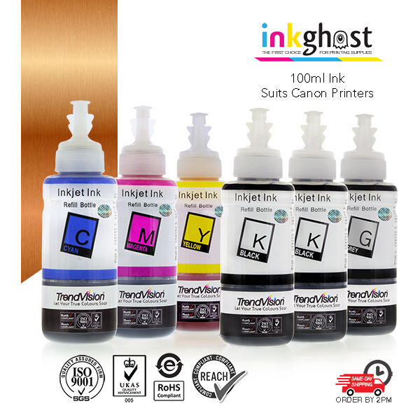 Trendvision refill inks for canon printers using 670 and 671 carts